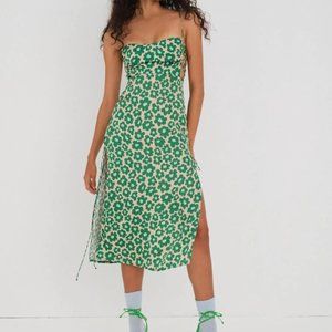 NWT For Love and Lemons Lincoln Midi Dress (L)